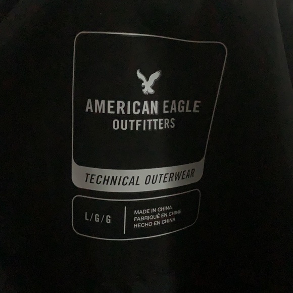 American Eagle Black Bomber - Picture 3 of 3
